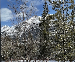 Blick von der Unterkunft
