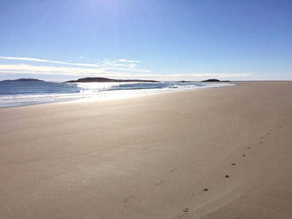 POPHAM Beach, natural setting w/miles of fine sand - walk to islands at low tide