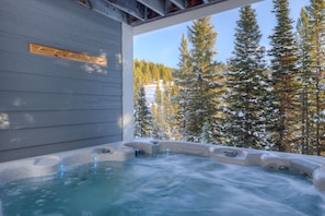 Take in the views from the hot tub | Exterior