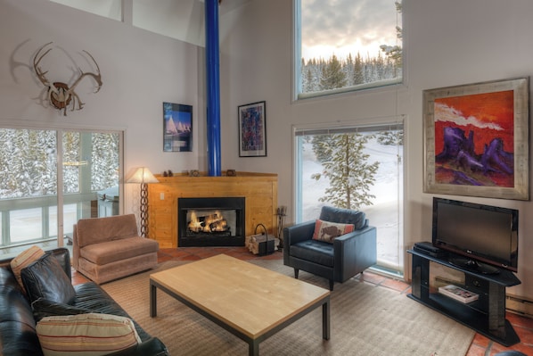 Cozy up by the fire | Main Level