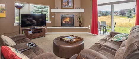 Cozy up by the fire | Main Level