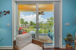 1st-floor balcony view