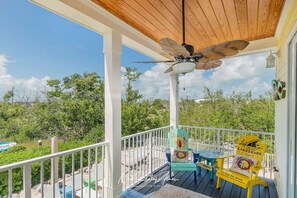 1st-floor balcony view