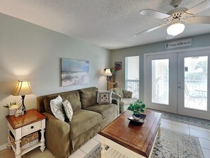 Living Area - Sleeper Sofa (Queen)