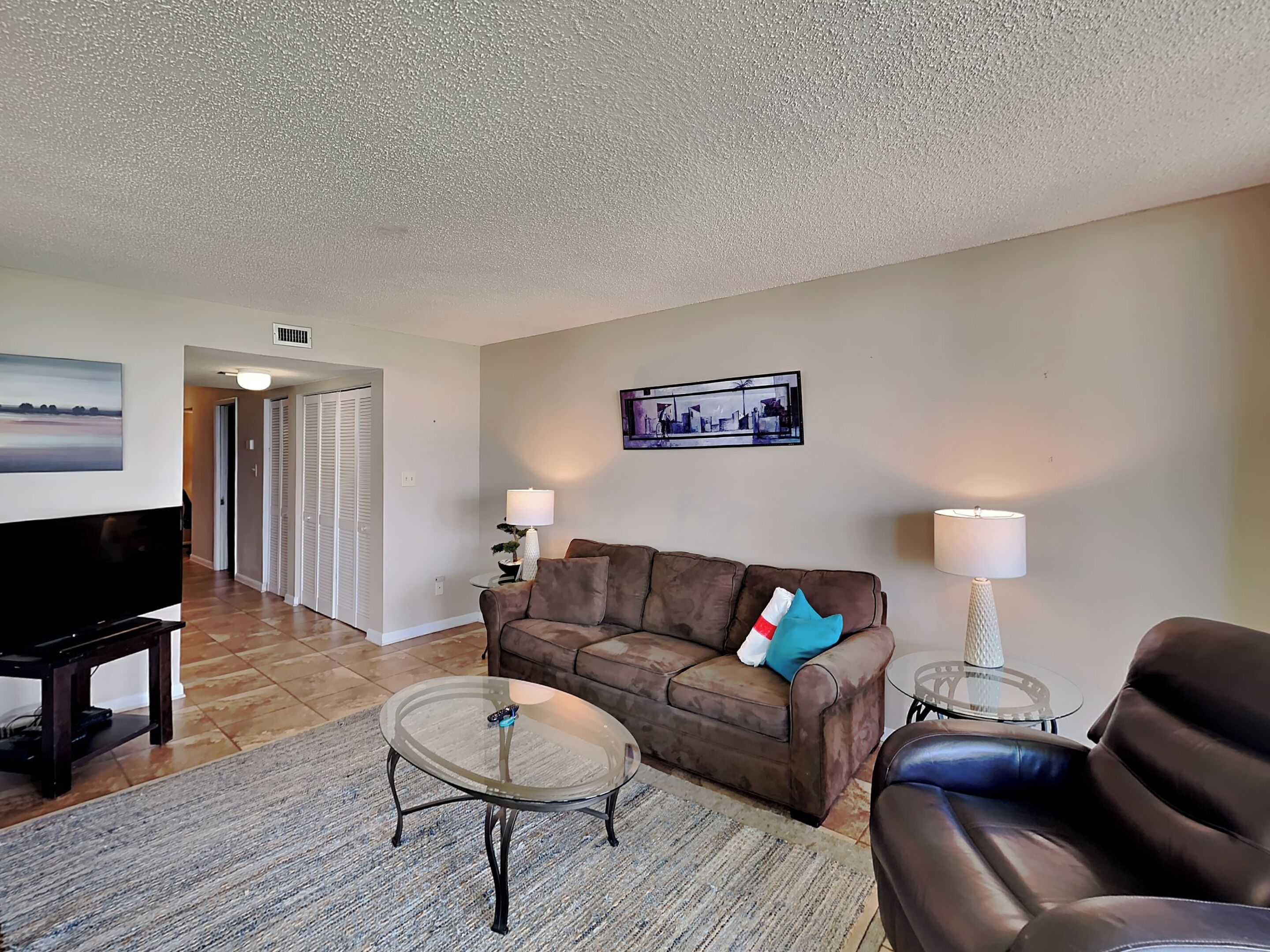 Living Area - Sleeper Sofa (Queen)