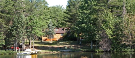 View of the Cottage from the lake