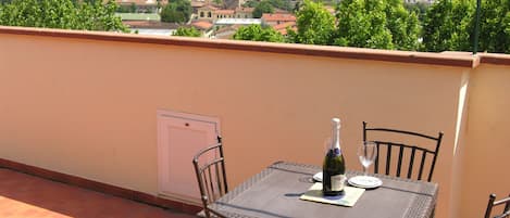 Terrazza con vista panoramica