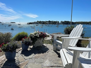 Waterfront sitting area