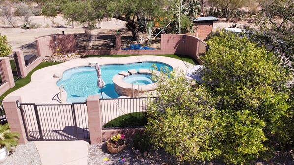 Pool and Spa for Casita guests only