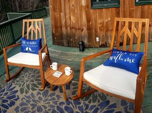 Morning Coffee on the Deck