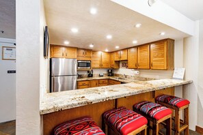 Kitchen with Bar Seating