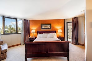 Primary Bedroom with a King Bed & Twin Sleeper Sofa