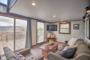 Living Room | Stairs Required for Bedroom Access