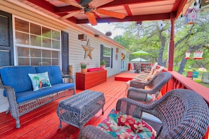 Back deck with more seating options