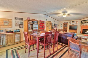 Open concept living area