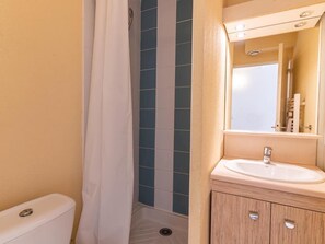 Get ready for your day in the bathroom.