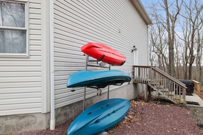 3 kayaks for our guests
