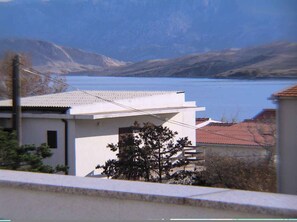 Blick von der Unterkunft
