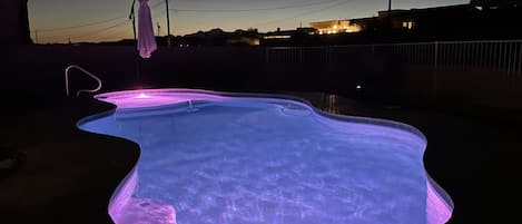 Night time swim!