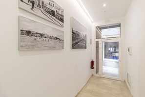 Interior entrance