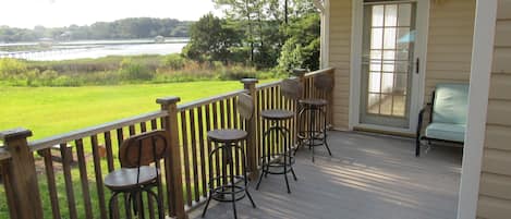 Your backyard and master bedroom view 