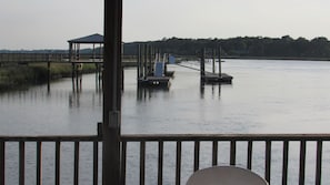 view from dock
