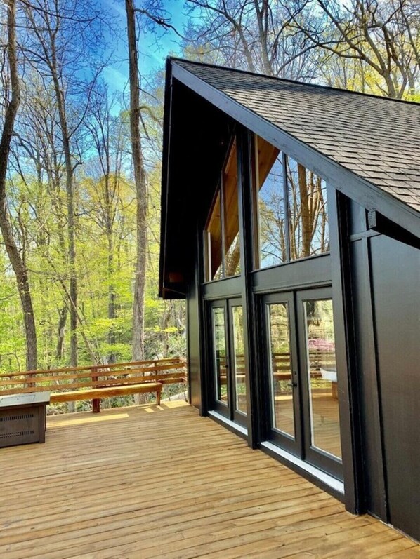 Exterior from the deck