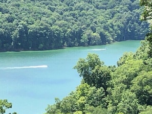 Lake view from deck