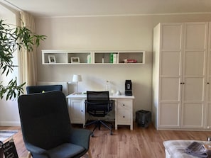 Komfort-Apartment im Mühlenhaus, 27qm, 1 Wohn-/Schlafzimmer, max. 2 Personen-Arbeiten