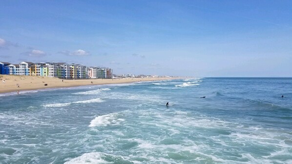 Picture taken from the Sandbridge pier.