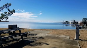 View across from the cottage.