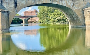 La vue du village.