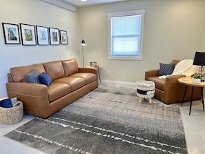 2024 update. New furniture, rug and decor.