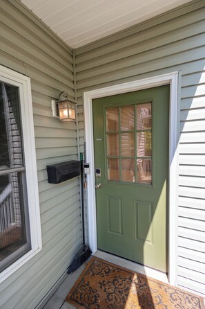 Your entrance. 