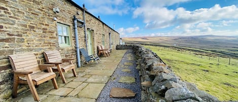 External patio area