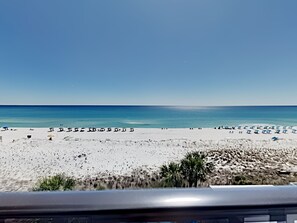 Gulf Front Balcony View