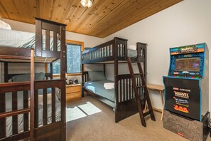 Bedroom # 4 - Kids Twin Bunks & Marvel Multi-Arcade