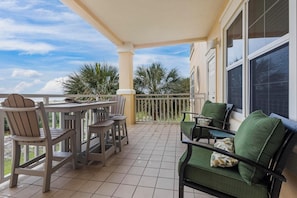Private balcony