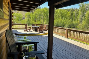 Spacious Porch on the River