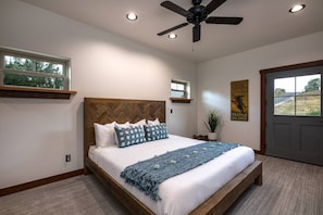 Ground level Master Suite with King size bed.