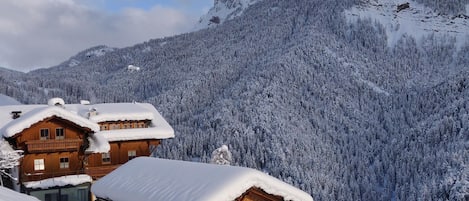 Außenseite Ferienhaus [Winter]