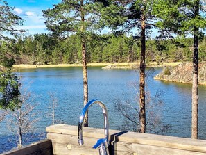 Blick aufs Wasser