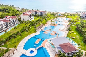 Mareazul's 10k square foot resort pool