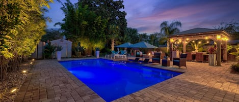 Resort style private pool.