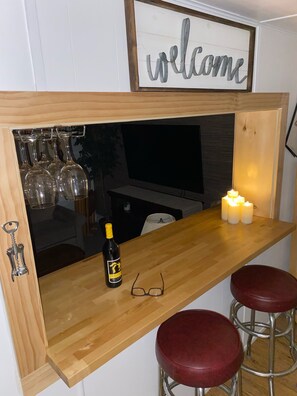 Bar area overlooking great room
