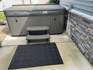 New addition Hot tub