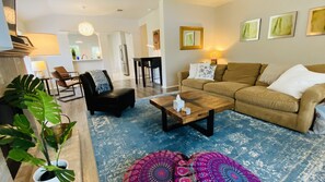 Come on in to your cozy living room