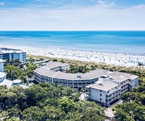 Aerial view of The Breakers…. 