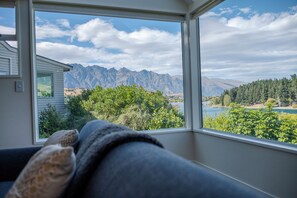 View of The Remarkable mountains from the lounge