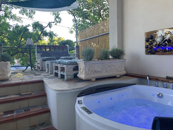 Bubbelpool utomhus